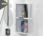 سه گوش حمام دربدار مدل الوند برند اطلس