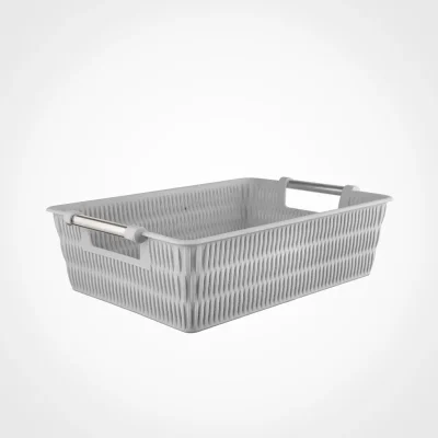 سبد طرح بامبو دسته استیل 2