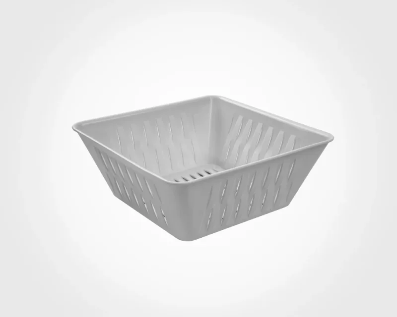 سبد چهارگوش طرح بامبو کوچک