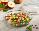 ظرف شیشه ای سرو و نگهداری دربدار 1.250 لیتر