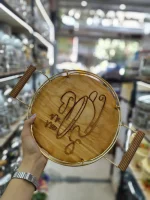 سینی گرد چوبی کوثر