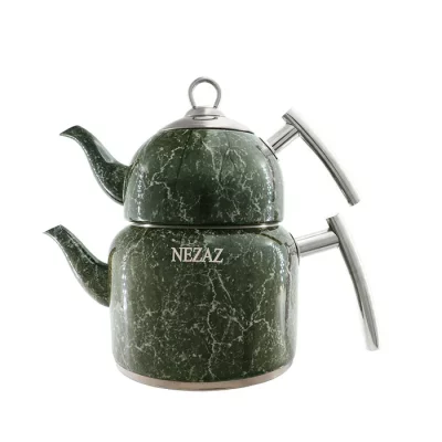 کتری و قوری سبز Nezaz