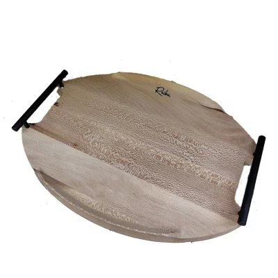 سینی بیضی چوبی رایکا